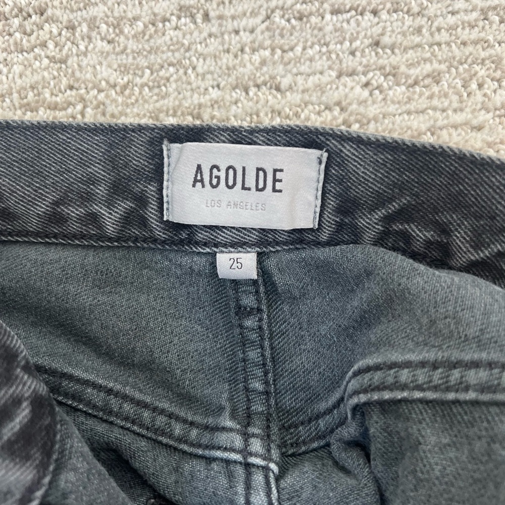 Agolde 90's Mid Rise Loose In Smokestack View 3